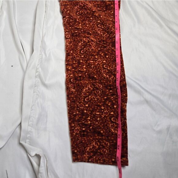 ANTHROPOLOGIE Pilcro high rise corduroy exposed button fly skinny pants 32 - Picture 9 of 12